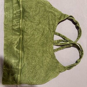lululemon athletica Green Sports Bra